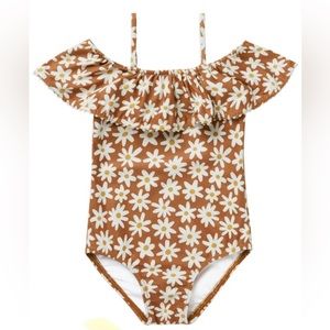 Rylee + Cru Off the Shoulder One-piece | Daisy